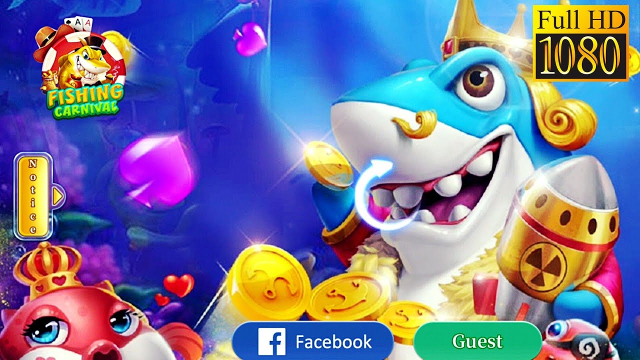 บรรยากาศเกมยิงปลาใต้น้ำสำหรับเล่นผ่านมือถือ